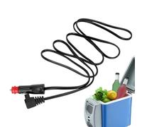 Générique Cordon De Réfrigérateur 12V - Câble D'extension Robuste De 6,56 Pi, Connecteur D'alimentation De Voiture Avec Prise De | Chargeur Fiable De 12 Volts Pour Un Réfrigérateur De Frais Po