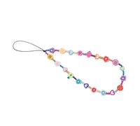 Générique Cordon de Téléphone en Pâte Polymère Souple, Lanière Porte-clés Légère pour Téléphone Portable, Bracelet de Poignet Décoratif Simple, Accessoire Anti-perte Pratique pour Usage