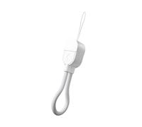 Générique Cordon de Transport Compact de Type C, White | Câble de chargement porte-clés tressé avec PD 60 W, sauvegarde de, lien d ' alimentation pour tablette