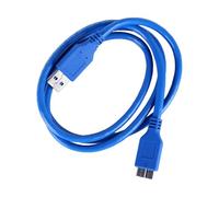 Générique Cordon Du Disque Dur USB 3.0 - Adaptateur De Disque Dur, Câble Micro-B | Câble De Convertisseur De Cuivre Externe, Cordon De De Données À Haute Vitesse Pour Ordinateur, Ordinateur Portable,