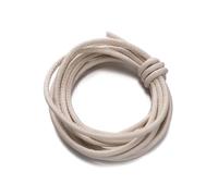 Générique Cordon en Cuir PU imperméable de 2 mètres 3/4/5 mm | Corde Tressée Ronde Noyau Coton Pour Bricolage Et Bijoux