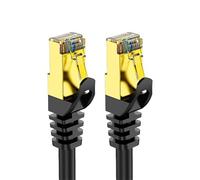 Générique Cordon Ethernet - Câble de raccordement Ethernet intérieur robuste, technologie parfaite | Fil réseau de câble Ethernet pour une vitesse de de 10 Gbit/s, pour routeurs, imprimantes, modems,