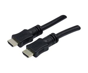 GENERIQUE Cordon HDMI HighSpeed avec Ethernet - Noir / 10m