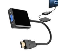 Générique Cordon pour Connecter Un Ordinateur Portable À La - Convertisseur VGA À Adapter Stable Connexion | Adaptateur VGA À Polyvalent, Adaptateur De Moniteur Non Bidirect
