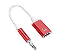 Générique Cordon Stéréo De Voiture pour Casque D'écoute De Type C À 3,5 Mm, Adaptateur pour Écouteurs De Type C | Convertisseur De Câble Auxiliaire pour Casque | Cordon Stéréo, Câble Adaptateur