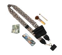 Générique Cordon Telephone Portable Avec Pochette Zippée, Bandouliere Telephone Portable, Tour De Cou Telephone Portable, SlingPhone Lanyard, Sangle Telephone Portable