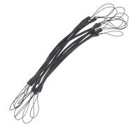 Générique Cordons Élastiques Noirs Faciles à Utiliser en Plastique Ressort 12 Accessoires pour Dessiner et Sécuriser Stylo sur Écran Tactile pour Stylets Tactiles