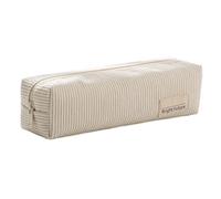 Générique Corduroy Pencil Case, Soft Wide-Opening Pouch, Stationery Organizer Bag, Smooth Zipper Closure Lightweight Compact Design for School, College, Craft Supplies, Travel, Daily Study Use