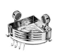 Générique Corner des étagères de douche - plateau de rack mural, organisateur d'espace | Rangement minimaliste de salle de bain pour les distributeurs de lavage à main