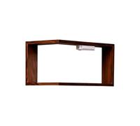 Générique Corner Shelf - Wooden Corner Shelf Floating for Living Room