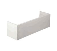 Générique Corniche de Plafond Robuste de 2,4 m avec Rails pour Rideaux et Stores - Solide, élégante, idéale pour la décoration intérieure et l'habillage des fenêtres.