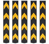 Générique Cornière de Protection réfléchissante 5 pcs Caoutchouc 80 cm,Entreprise & Industrie,Signalétique,Panneaux de Parking et de stationnement,6.95 KG,142839