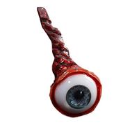 Générique Cornifères artificiels - Halloween Latex Ripped Bloodshot Eye Accesstes | Accessoire de bâillon à Balle Douce déchirée d'horreur | Décoration de Cosplay drôle pour la tête du Carnaval fav
