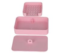 Générique Cornstarch Tapper Box, 3D Printed 12x7.2x4.5cm Clay Tray Tapper Case for Crafting Supplies, Earring, Jewelry Making, Sculpting, Modeling, Art Projects