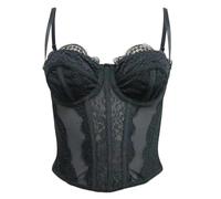 Générique Corset Bustier Femme - Princesse Bustiers et Corsets Halloween Bustier Femme Pirate Medieval Serre Taille au-Dessus du Buste Tops Type Chemise Bustier à Lacets pour fête