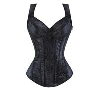 Générique Corset Femme avec Bretelles Bustier Push Up Grande Taille，Serres-Taille Sexy Moulante Sensuelle Serres-Taille Femme Lingerie Sexy Corset Gaine Bandeau,Minimalistes