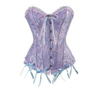 Générique Corset Femme Bustier Gaine Amincissante Noir Bustiers Et Corsets Femme Ceinture Bustier Corsage Gothique Minceur Sculptante Vintage Waist Trainer Carnaval Shapewear Multicolore 5XL