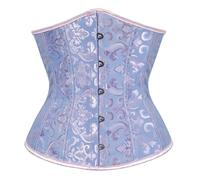 Générique Corset Femme Bustier Gaine Amincissante Noir Bustiers Et Corsets Femme Waist Trainer Corsage Gothique Classique Minceur Sculptante Ceinture Bustier Carnaval Underbust Top Violet XL