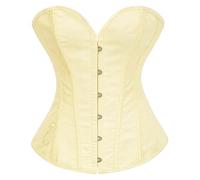 Générique Corset Underbust Femme Bustier Serre Taille Satin Sexy Lingerie Gothique Vintage Medieval Victorien Grande Taille Costume Halloween #