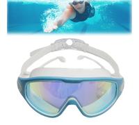 Générique Cosmic Goggles, Crosmicopic Swim Goggles, Favorabler Goggles, Wide View Anti Fog & UV Swimming Goggles for Men and Women (Lake Blue)