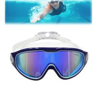 Générique Cosmic Goggles, Crosmicopic Swim Goggles, Favorabler Goggles, Wide View Anti Fog & UV Swimming Goggles for Men and Women (Blue)