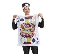 Générique Cosplay Costumes Playing Card - Split Shoulder Strap Funny