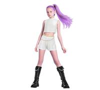 Générique Cosplay Deguisement pour Filles Pop Singers Halloween Demon Hunters Dress Up Stage Tenue Rumi Mira Zoey Huntrix Costume