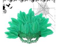 Générique Cosplay Masque - Role Play Accessory for Party, Ball with Elegant Decorative Design, Female Halloween Masque for Stage Performance, Material, Gift Packaging 17.72x13.78in