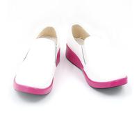 Générique Cosplay Shoes for 02 DarlingInTheFranxx,Women Man Anime Game PU Shoes for ComicCon, Cosplay Show, Halloween,Carnival Party A47