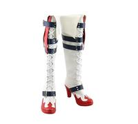 Générique Cosplay Shoes for AzurLane,Women Man Anime Game PU Shoes for ComicCon, Cosplay Show, Halloween,Carnival Party A392