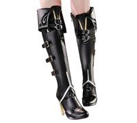 Générique Cosplay Shoes for Feixiao HonkaiStarRail,Anime Game Dress Up Prop Boots Custom Made S10