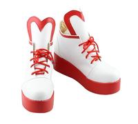 Générique Cosplay Shoes for KizunaAI Vtuber,Women Man Anime Game PU Shoes for ComicCon, Cosplay Show, Halloween,Carnival Party A1393