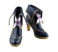 Générique Cosplay Shoes for PrincessConnect,Women Man Anime Game PU Shoes for ComicCon, Cosplay Show, Halloween,Carnival Party A585