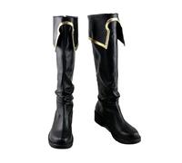 Générique Cosplay Shoes for PrincessConnect,Women Man Anime Game PU Shoes for ComicCon, Cosplay Show, Halloween,Carnival Party A575