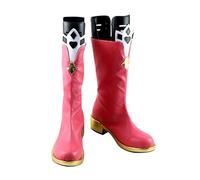 Générique Cosplay Shoes for Tsumugi PrincessConnect,Women Man Anime Game PU Shoes for ComicCon, Cosplay Show, Halloween,Carnival Party A567