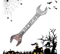 Générique Cosplay Wrench - Spanner Fake Toy Prop | Haunted House Horror Party Cosplay Wrench Prop | Accessoire De Costumes pour Les Bars De Jeu De Rôle Rassemblant des Salles D'évasion