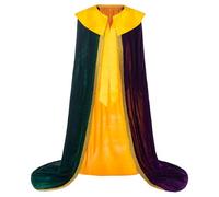 Générique Costume Adulte Cape De Roi Pour Carnaval Et Spectacle Tenue De Monarque Avec Col De Fourrure Déguisement Royal Pour Adulte Souverain