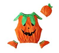 Générique Costume Bebe Halloween, chapeau citrouille Halloween Deguisement Chauve Souris Chauve-Souris Combinaisons Une Pièce + Casquette Chapeau DéGuisement Fille Costume Vampire Fille |