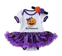Générique Costume Bebe Halloween, Deguisement Halloween Bebe 1 an Tenue d'halloween pour Fille Nouveau NéE 0 18 Mois DéGuisement Fille 4 Ans Costume Scream DéGuisement Enfant 3 Ans Tenue