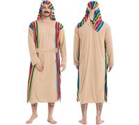 Générique Costume berger, Déguisement de Saint Joseph pour homme, crèche, Noël, carnaval Costume de Berger Médiéval