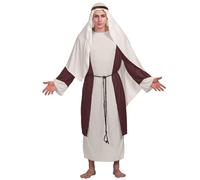 Générique Costume berger, Déguisement de Saint Joseph pour homme, crèche, Noël, carnaval Costume de Berger Médiéval