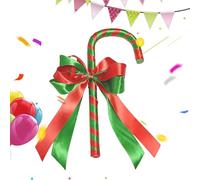 Générique Costume Cane - Prop Cane | Christmas Cosplay Prop Bowknot Canes | Little Pope's Canes | Role-Playing CaneProp | BowCane Props for Women Girls Kids Travel Party Stage Performance Carnival