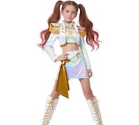 Générique Costume Carnaval Enfant K-p0p Démon Hunters Z-Oey Costume Démon Anime Ensemble Rumi K-Pop Déguisement Confortable pour Théâtre Convention Événement pour Enfants Performance Déguisement Fêt