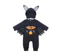 Générique Costume Chauve-Souris pour BéBé, Halloween Costume Cosplay Bebe Garcon De Citrouille Nouveau-Né BéBé Halloween Deguisement Deguisement Qui Fait Peur Enfant Fille Vetement