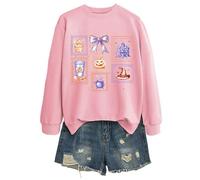 Générique Costume Citrouille Femme Veste Oversize Capuche T-Shirt Halloween Vêtements Tee Shirt Probleme Resolu Sang Robe Pull Tshirt Squelette Deguisement Zombie Sweat a The Pumpkin SP