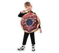 Générique Costume Cosplay Enfant Halloween Thème Aliment Tenue Role Play Robe pour Fête Scolaire Performance et Spectacle Scénique Nouveau Style(Khaki, 9-10 Years)