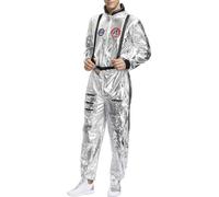 Générique Costume d Astronaute Unisexe de The Wandering Earth Parfait pour Halloween et Les Performances sur scène 1 Silver M