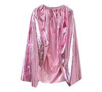 Générique Costume da Principessa per Bambini con Mantello e Vestito, Abito da Festa per Halloween e Carnevale, Morbido Tessuto in Poliestere, Adatto a Bambine e Bambini 2-10 Anni (2-10 Years)