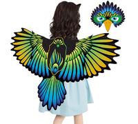 Générique Costume D'aile D'oiseau Pour - Envolez-vous Dans Un Jeu Imaginatif Avec Des Ailes D' Réalistes | Ensemble Complet Cape, Manteau Et Masque D'oiseau | Pour Halloween, Les Pièces De Théâtre