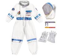 Générique Costume d'astronaute pour enfant - Blanc - Costume d'astronaute - Costume de carnaval - Costume de carnaval